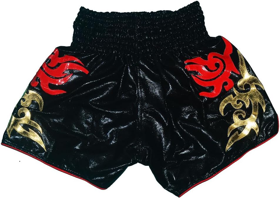 PHENOM未使用ロングショーツ Lサイズ白サテン ゴールドフリンジ PHENOM